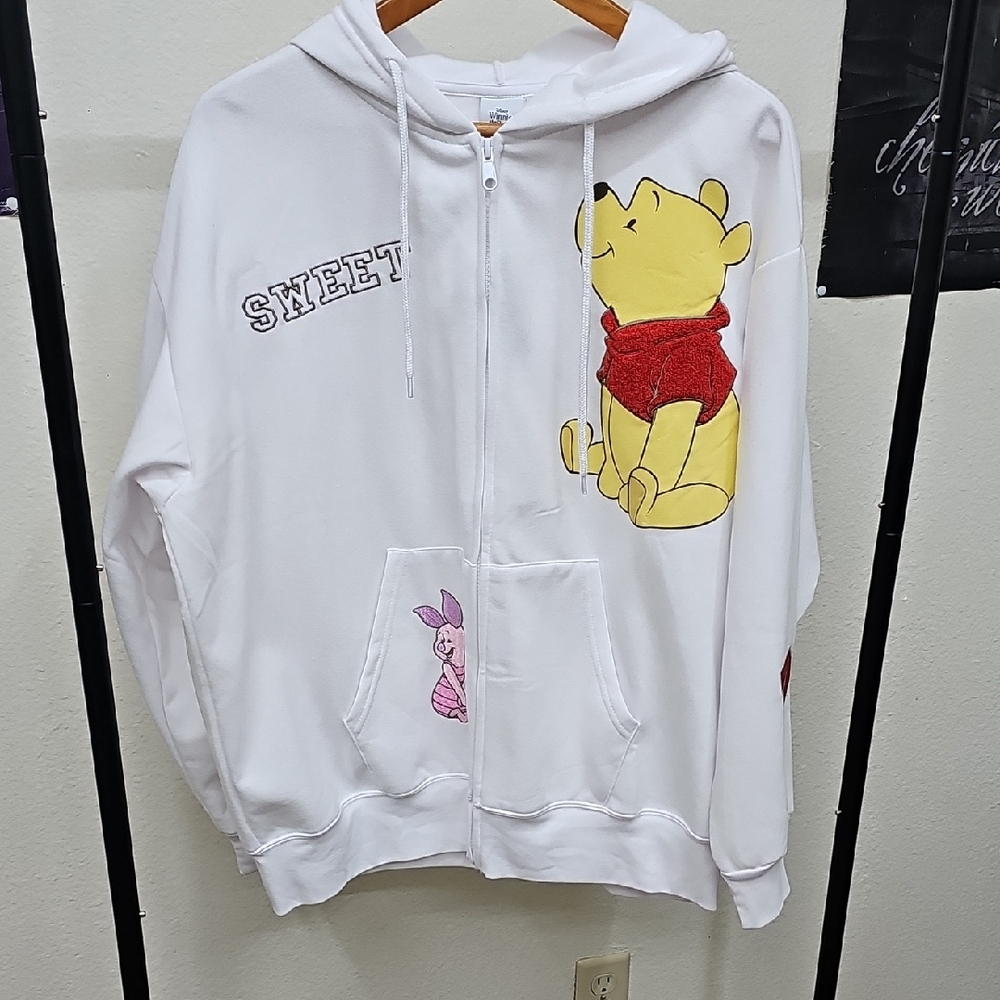 Winnie the Pooh Zip Up Hoodie NWT Size XXL - Picture 2 of 9